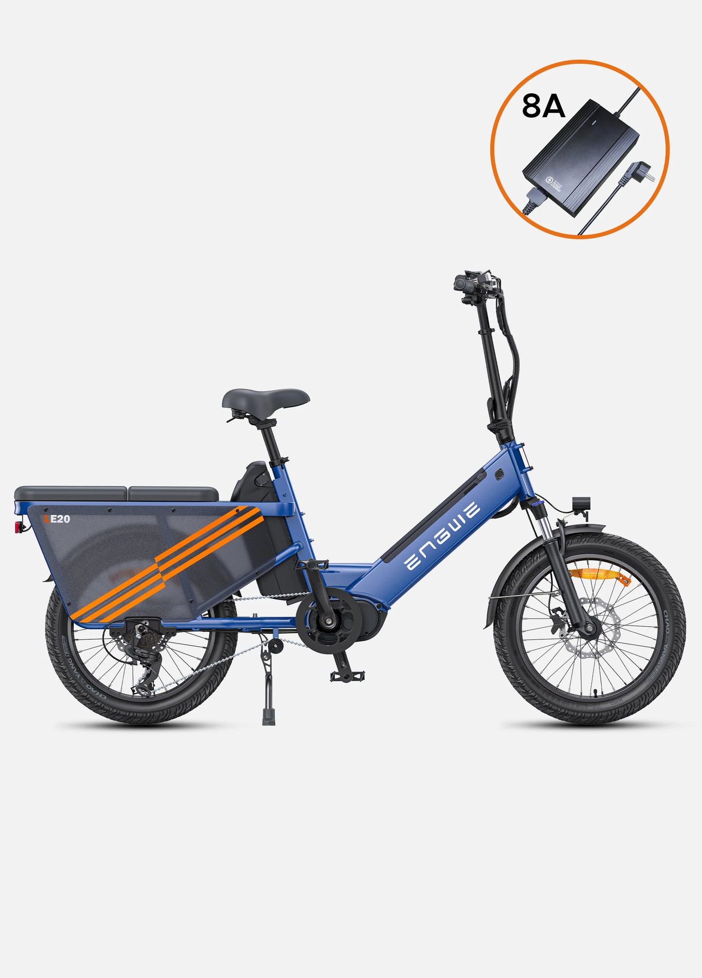 Engwe LE20 - Powerful Middle-drive cargo bike with torque sensor | EU Direct - epedals.eu | e-bikes revolution