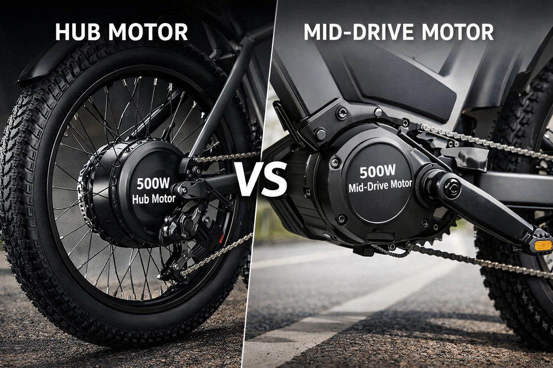 Electric Bike Motors Explained: Hub vs Mid-Drive (Performance Breakdown)
