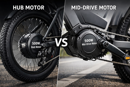 Electric Bike Motors Explained: Hub vs Mid-Drive (Performance Breakdown)