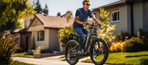 Bewertung des GUNAI Elektrofahrrads mit zwei Motoren