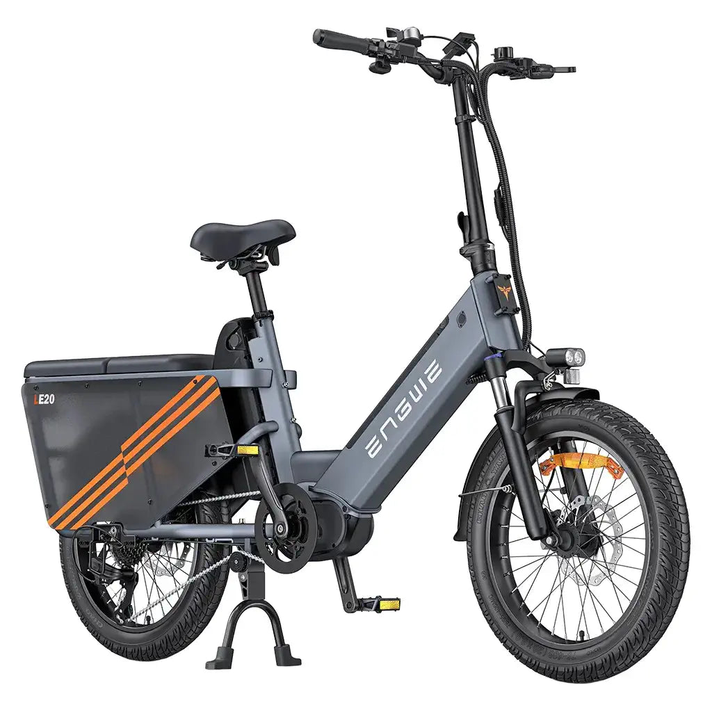 ENGWE LE20 CARGO - 250W Mid-drive Torque sensor Step-Thru Cargo Ebike | EU Direct