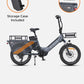 ENGWE LE20 CARGO - 250W Mid-drive Torque sensor Step-Thru Cargo Ebike | EU Direct