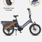 ENGWE LE20 CARGO - 250W Mid-drive Torque sensor Step-Thru Cargo Ebike | EU Direct