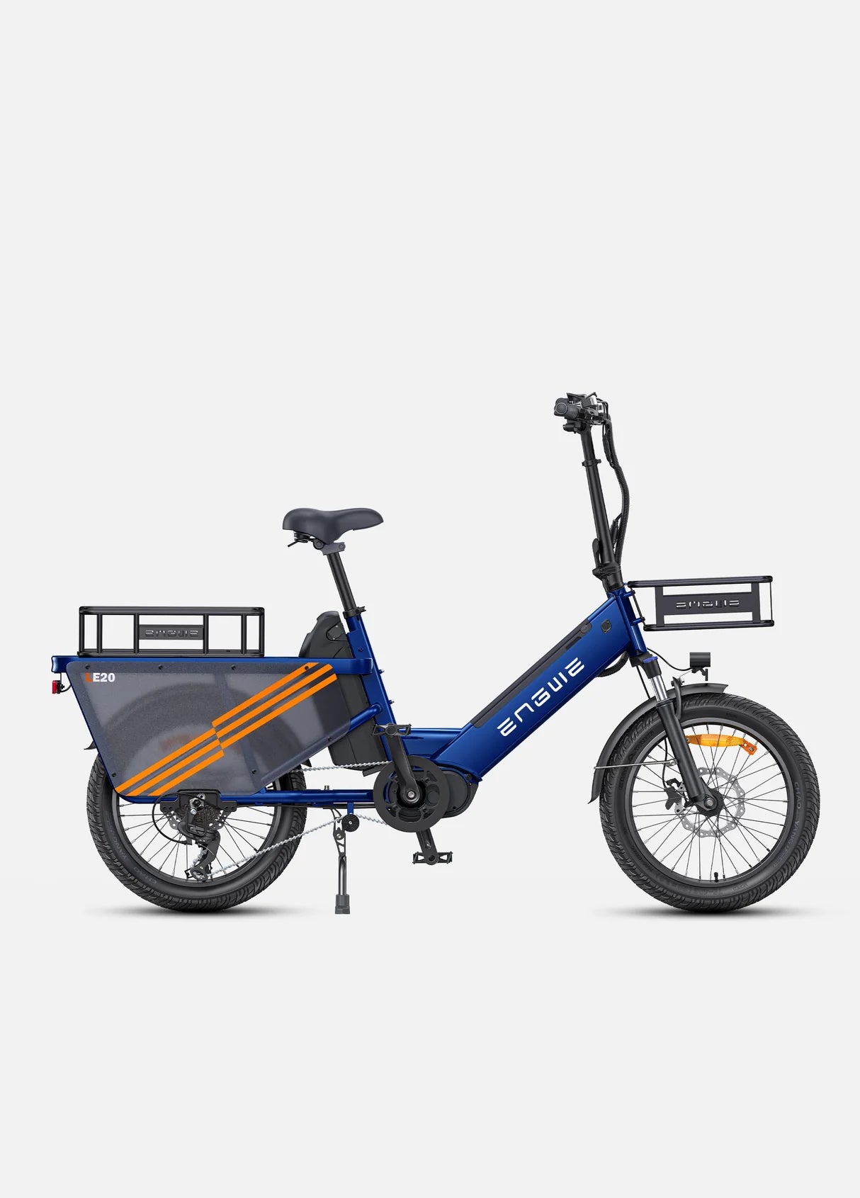 Engwe LE20 – Potente bicicleta elétrica de carga com motor central e sensor de torque | Entrega Direta na UE