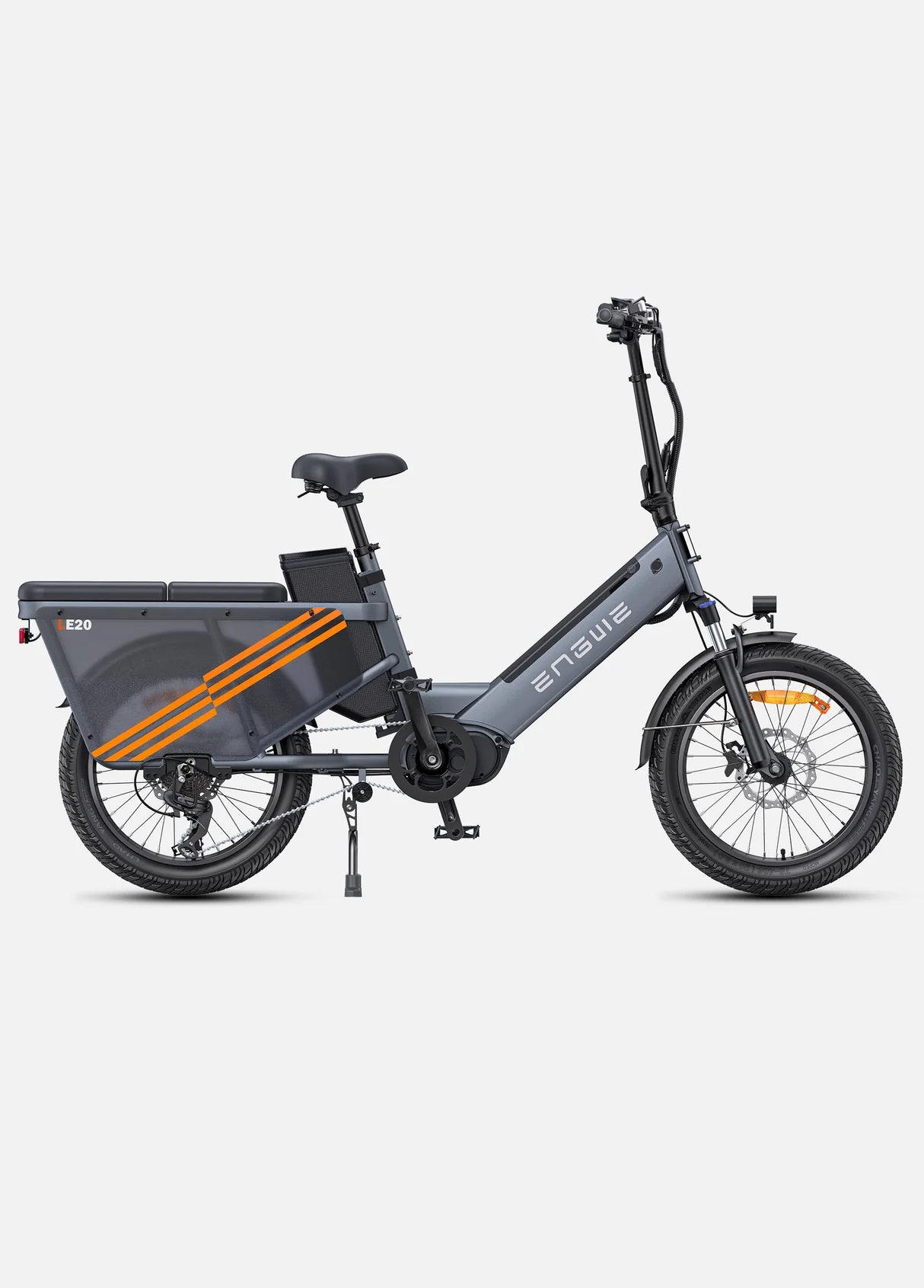 Engwe LE20 – Potente bicicleta elétrica de carga com motor central e sensor de torque | Entrega Direta na UE