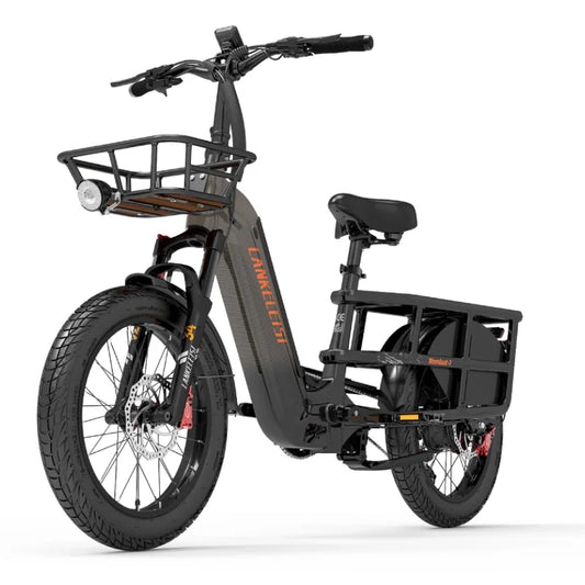 LANKELEISI Wombat 1000W  Cargo E-Bike | USA Direct