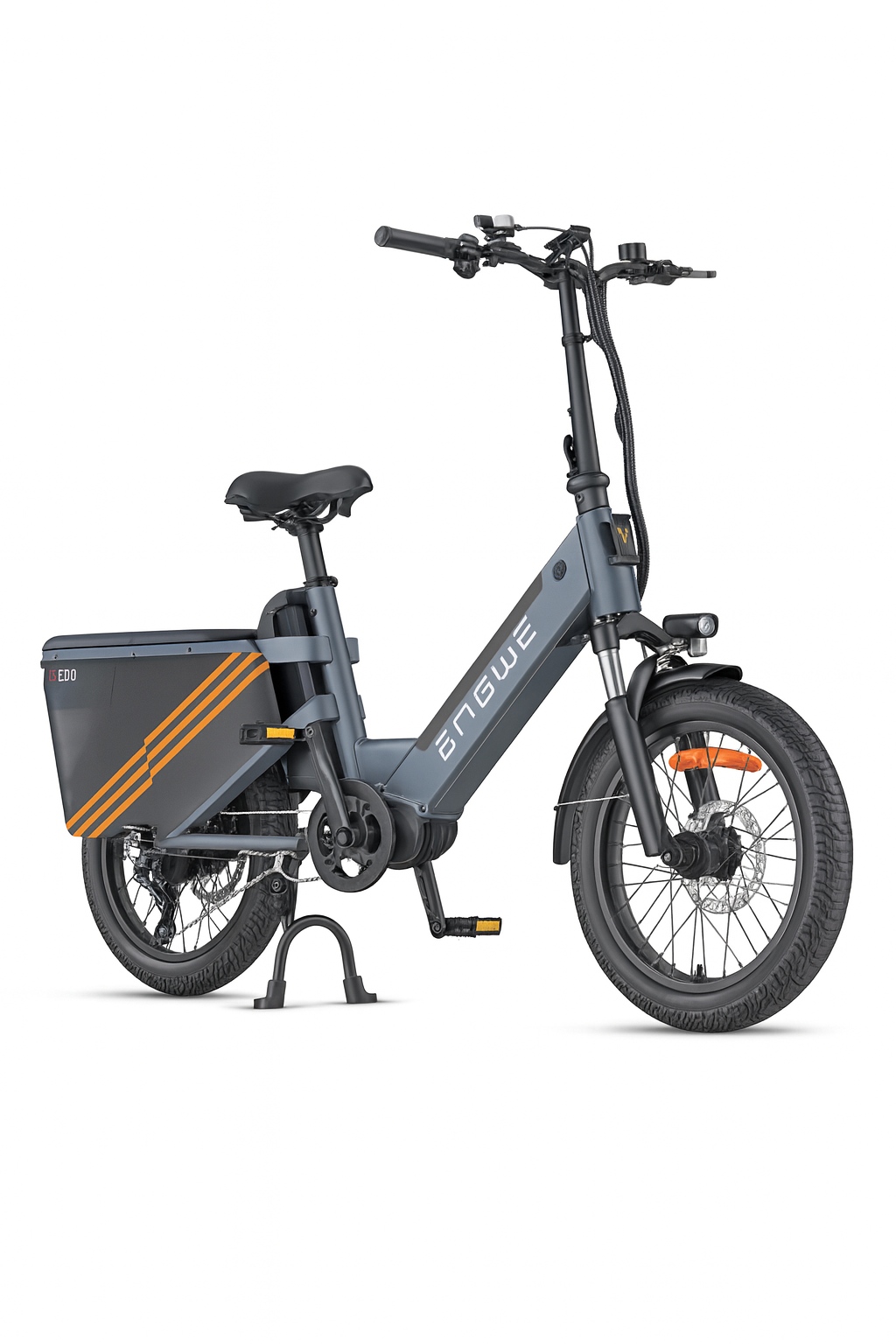 Engwe LE20 – Potente bicicleta elétrica de carga com motor central e sensor de torque | Entrega Direta na UE