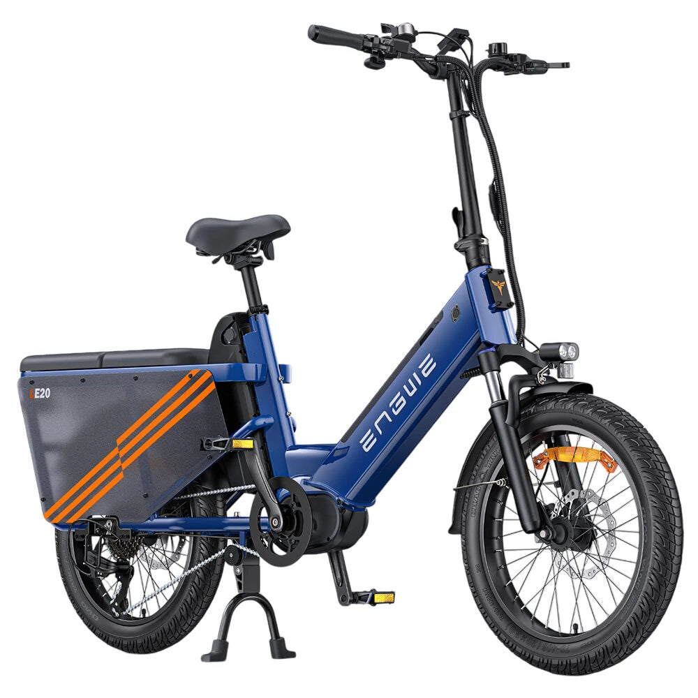 ENGWE LE20 – Leistungsstarkes Cargo-E-Bike mit Mittelmotor & Drehmomentsensor | EU Direkt