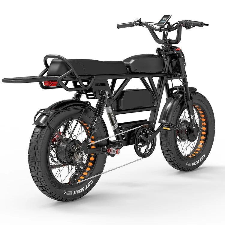LANKELEISI X-Black Knight 2000W Dual Motor electric bike