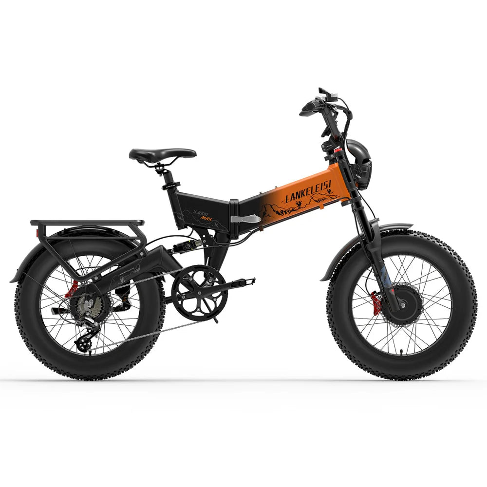 LANKELEISI X3000 MAX 2000W Dubbelmotor elcykel
