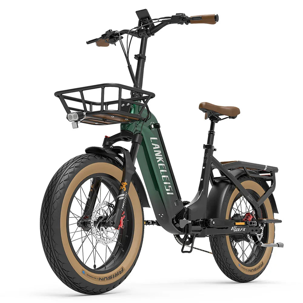 LANKELEISI GOLFβX Foldable FatβBike EβBike β 1000 W β’ 150 km Range