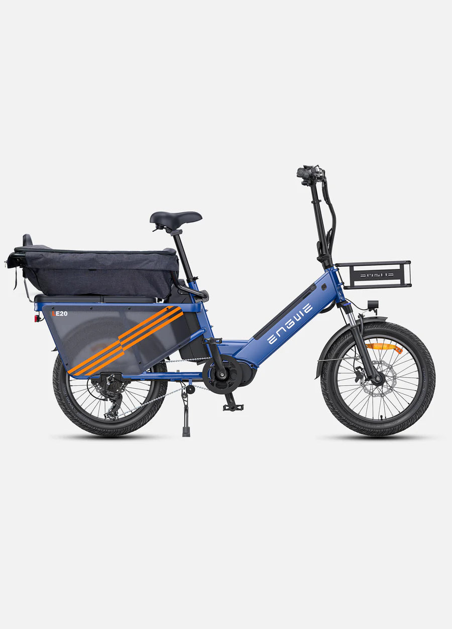 ENGWE LE20 CARGO - 250W Mid-drive Torque sensor Step-Thru Cargo Ebike | EU Direct