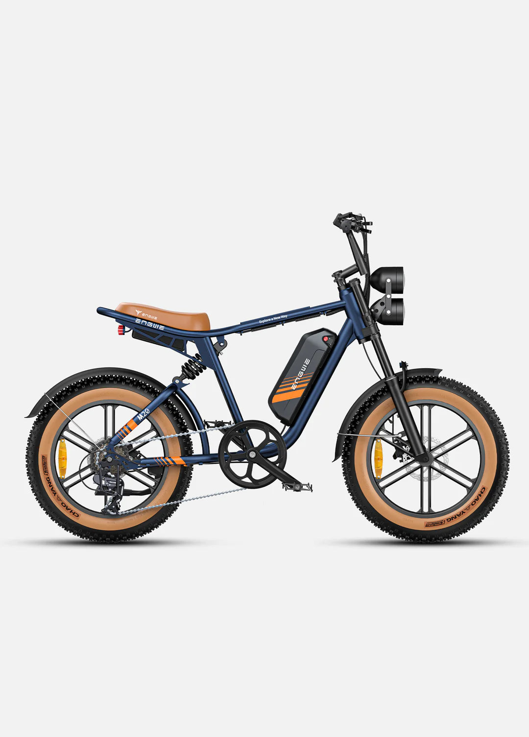 ENGWE M20 2.0  Full Suspension Double Range E-bike | US Direct