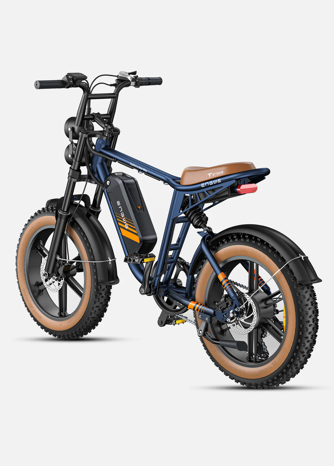 ENGWE M20 2.0  Full Suspension Double Range E-bike | US Direct